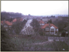 1971 - Station Road Car Park - View of Vinson Close before Central Court was built